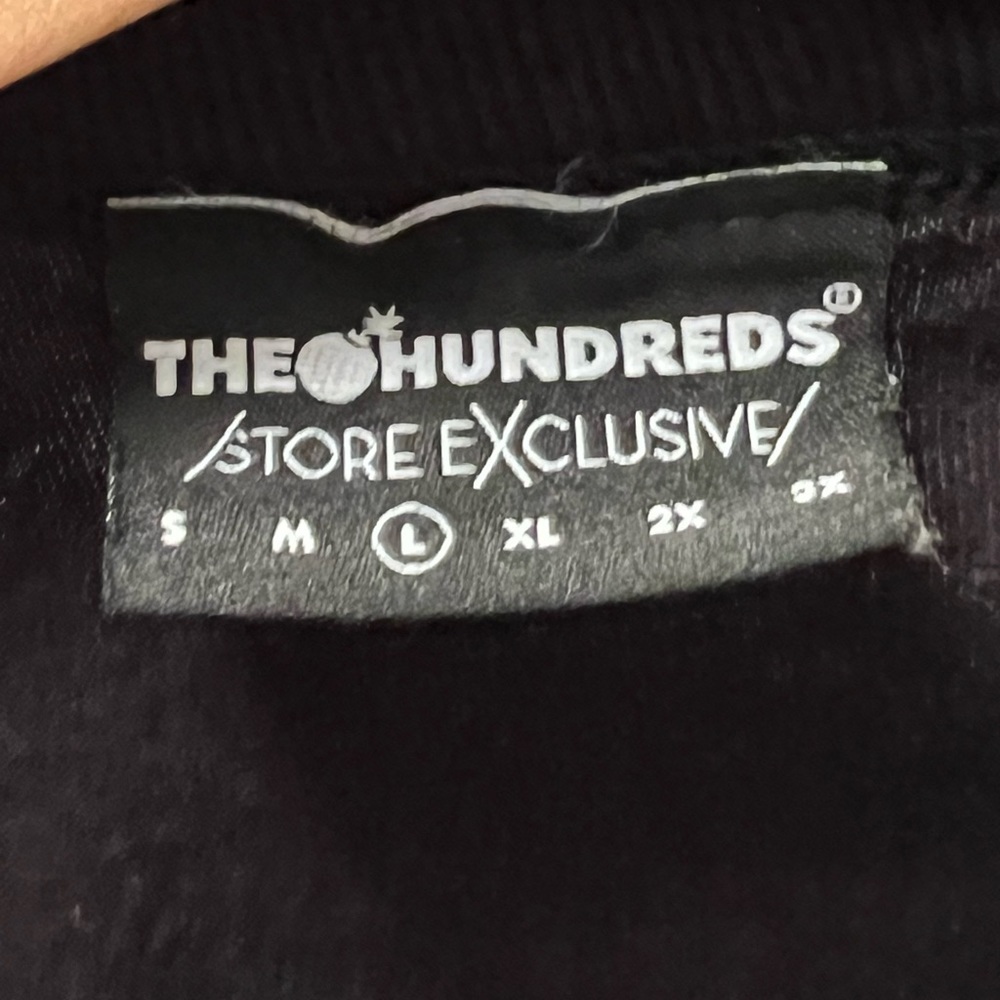 The Hundreds Slant Logo Raglan T Shirt Size Large Mens - Picture 3 of 3
